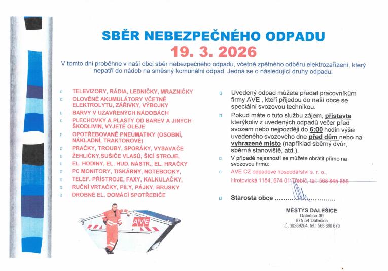 NEBEZPEČNÝ ODPAD