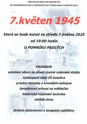 VZPOMÍNKOVÁ AKCE 7.5.2025