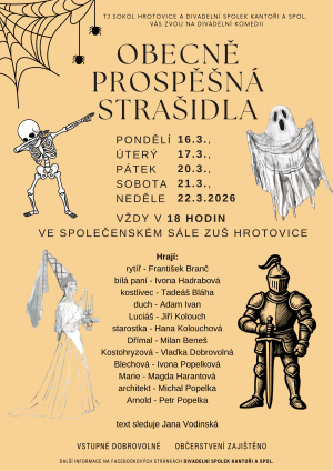 OBECNĚ PROSPĚŠNÁ STRAŠIDLA